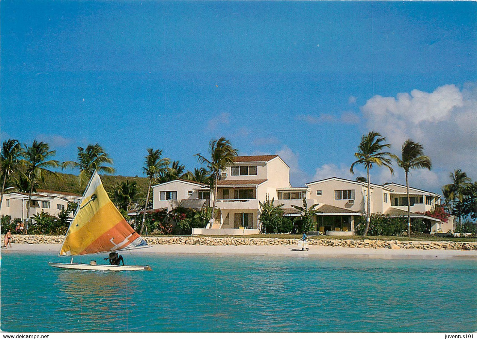 CPSM Antigua Village,Dickenson Bay    L85 - Antigua Y Barbuda