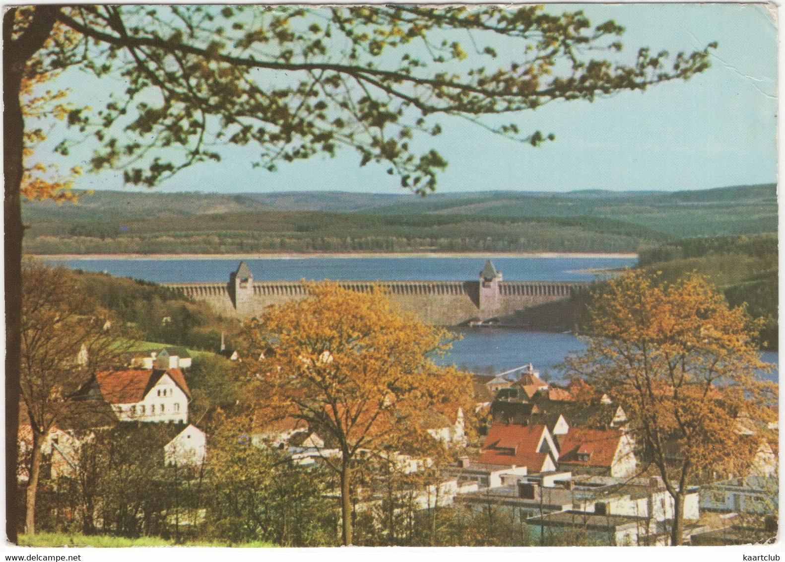 Der Möhnesee - Die Große Talsperre Im Kreise Soest - Westfalen - Deutschland - Möhnetalsperre