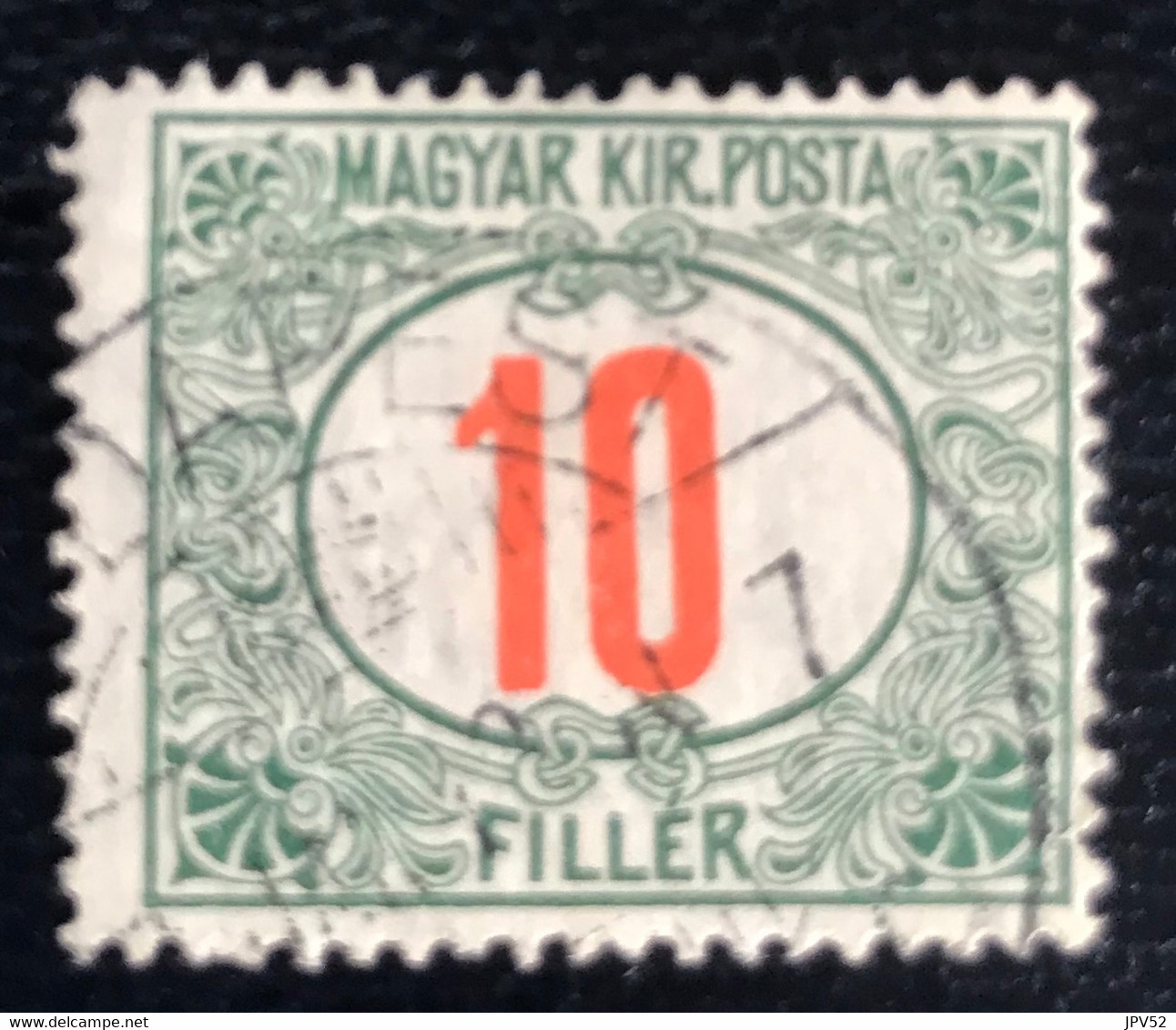 Magyar Posta - Hungarie - P4/30 - (°)used - 1920 - Michel 40 - Cijfer - Servizio