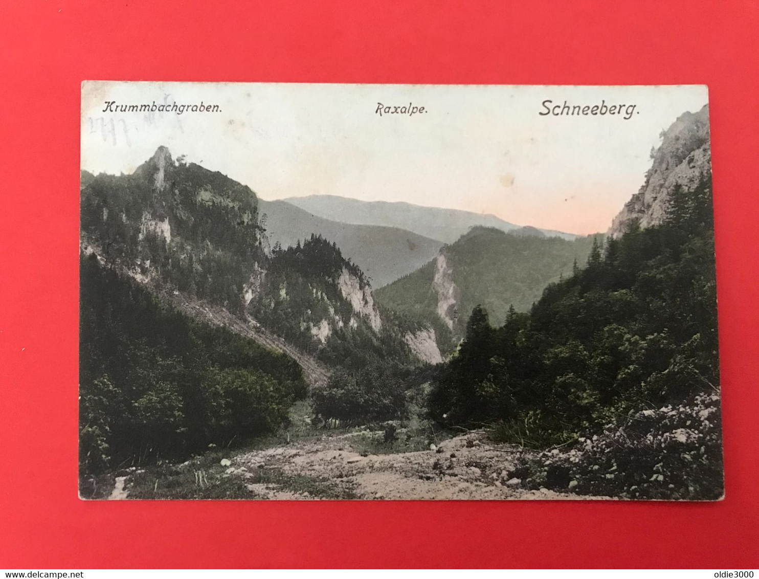 Schneeberg Krumbachgraben 2877 - Schneeberggebiet