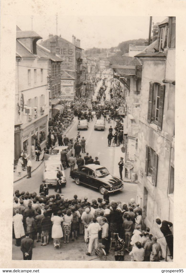 MEULAN PHOTO RUE GEORGES CLEMENCEAU EVENEMENT ? RARE - Meulan