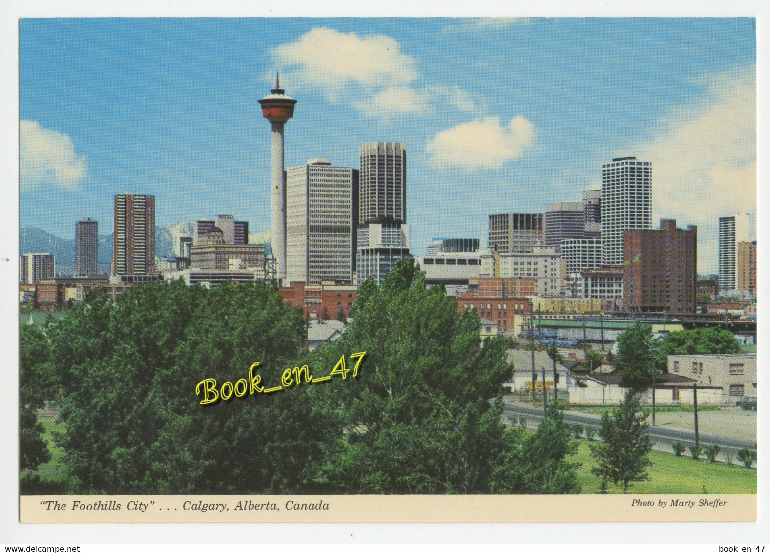 {84143} Canada Calgary , The Foothills City - Calgary