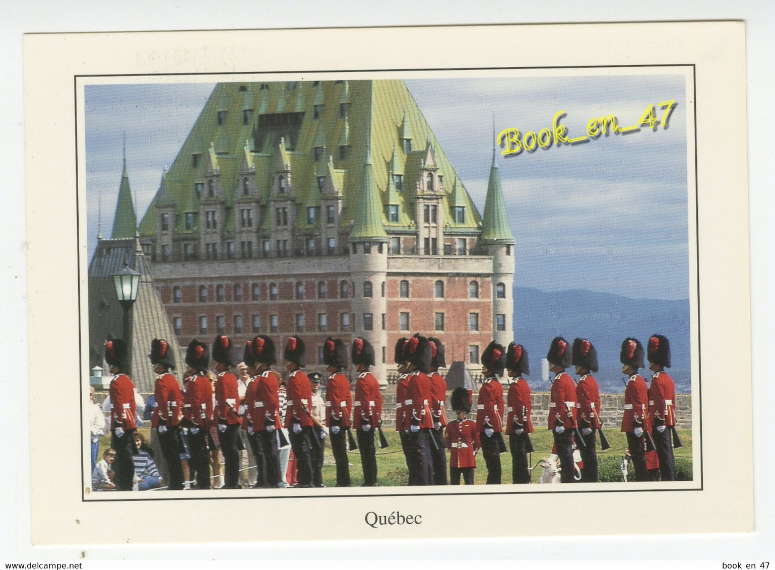 {84145} Canada Ville De Québec , La Relève De La Garde à La Citadelle - Québec - La Citadelle