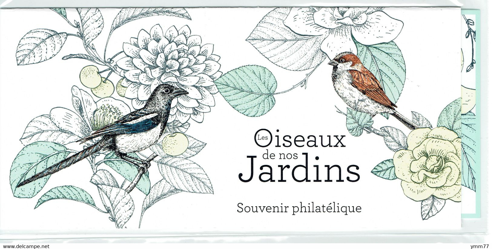 Bloc Souvenir Nature France : Oiseaux De Nos Jardins - Blocs Souvenir