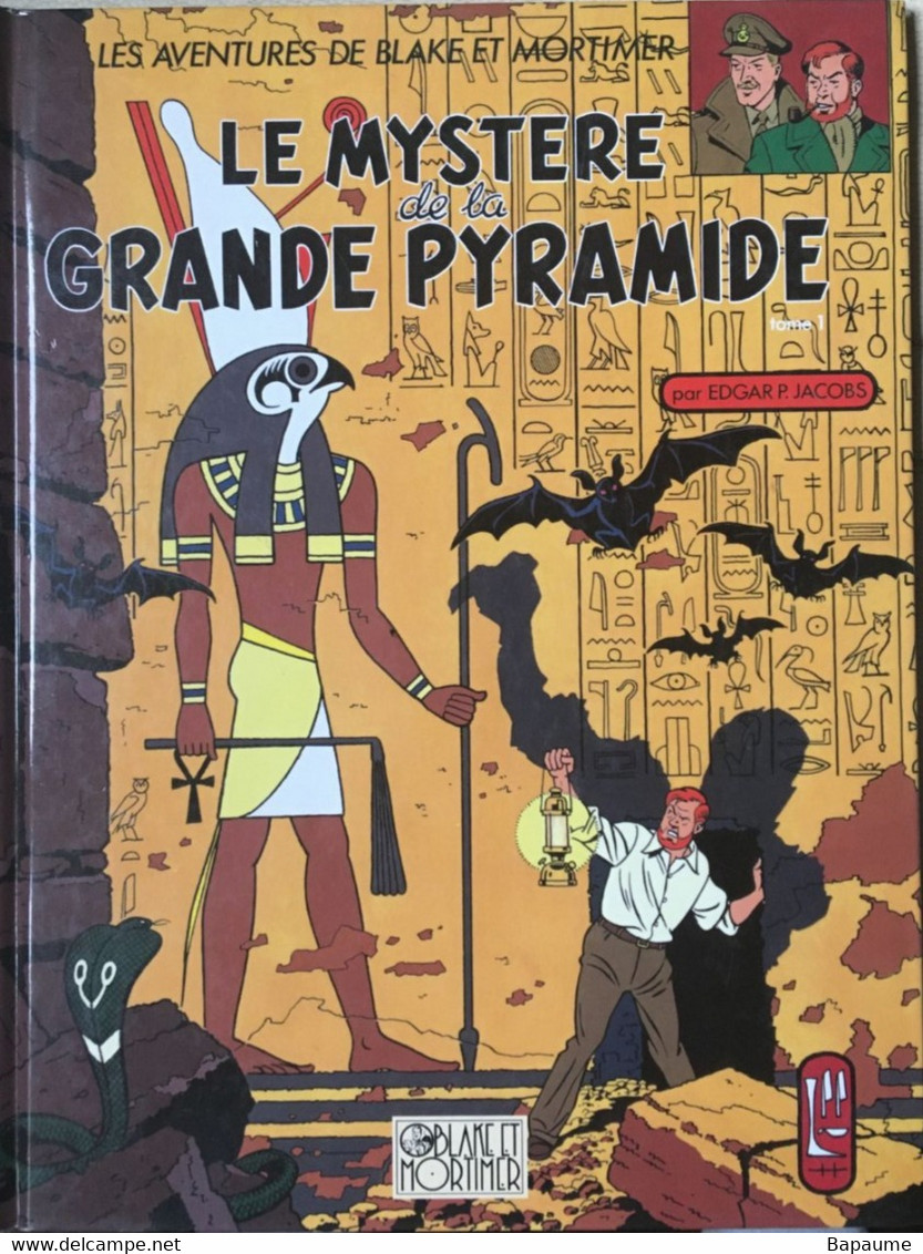 Blake Et Mortimer - Le Mystère De La Grande Pyramide - Tome 1 - Jacobs, Edgar Pierre - Jacobs E.P.