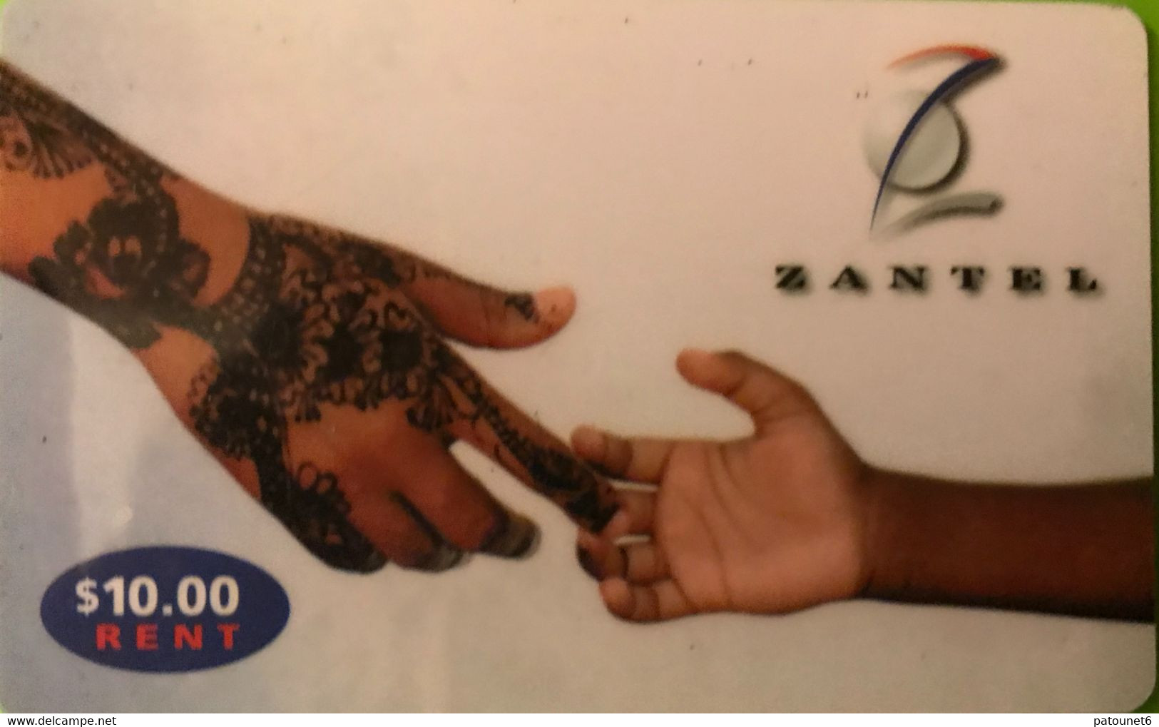 TANZANIE  -  ZANZIBAR  -  Zantel  -  $ 10 - Tanzanie