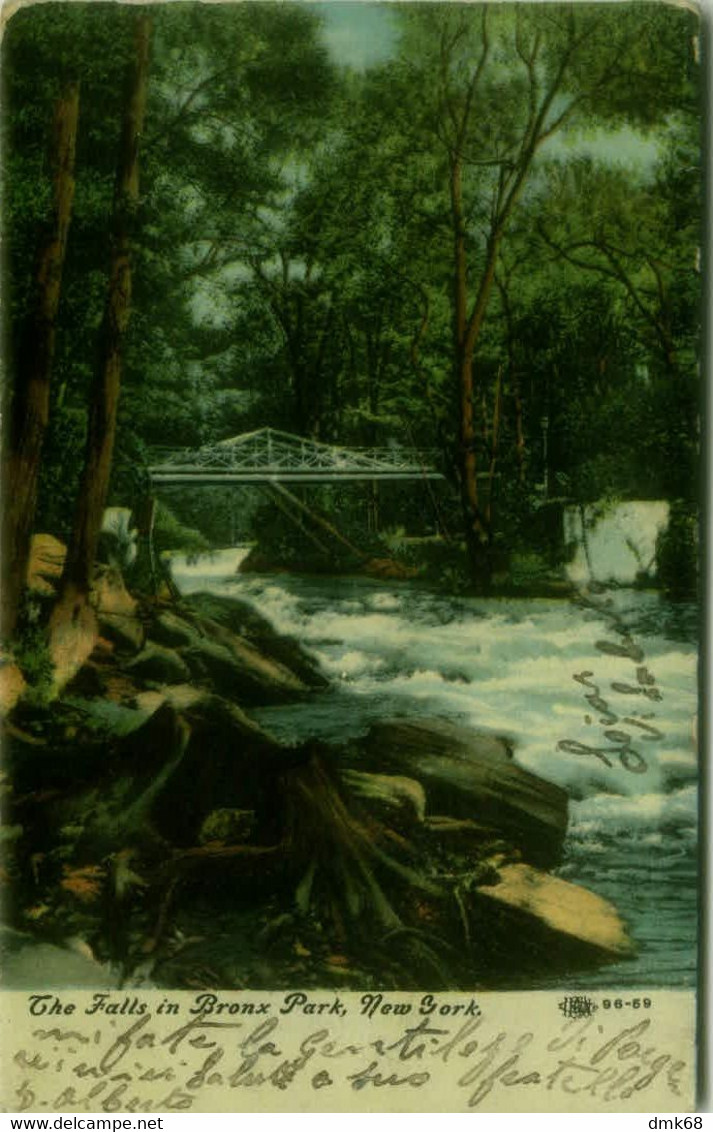 NEW YORK - THE FALLS IN BRONX PARK - 1910s ( BG10466) - Bronx