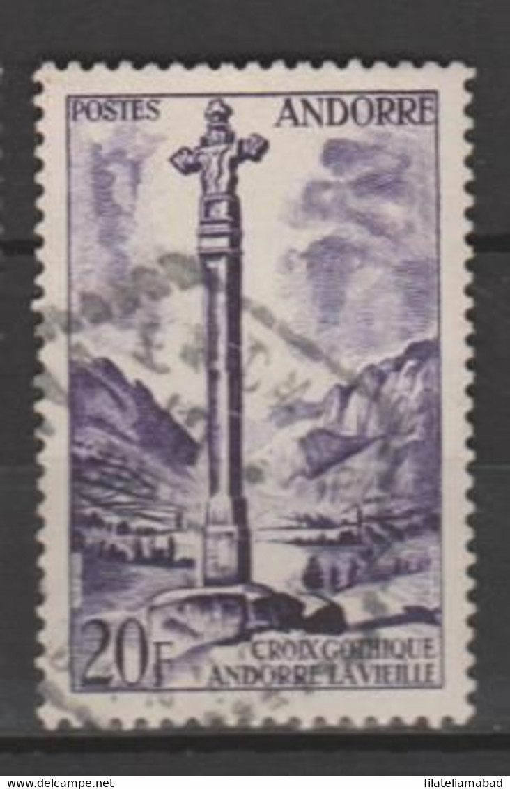 ANDORRA CORREO FRANCES Nº 148 SELLO USADO O MATASELLADO DE PRIMER DIA (3.1 ) - Used Stamps