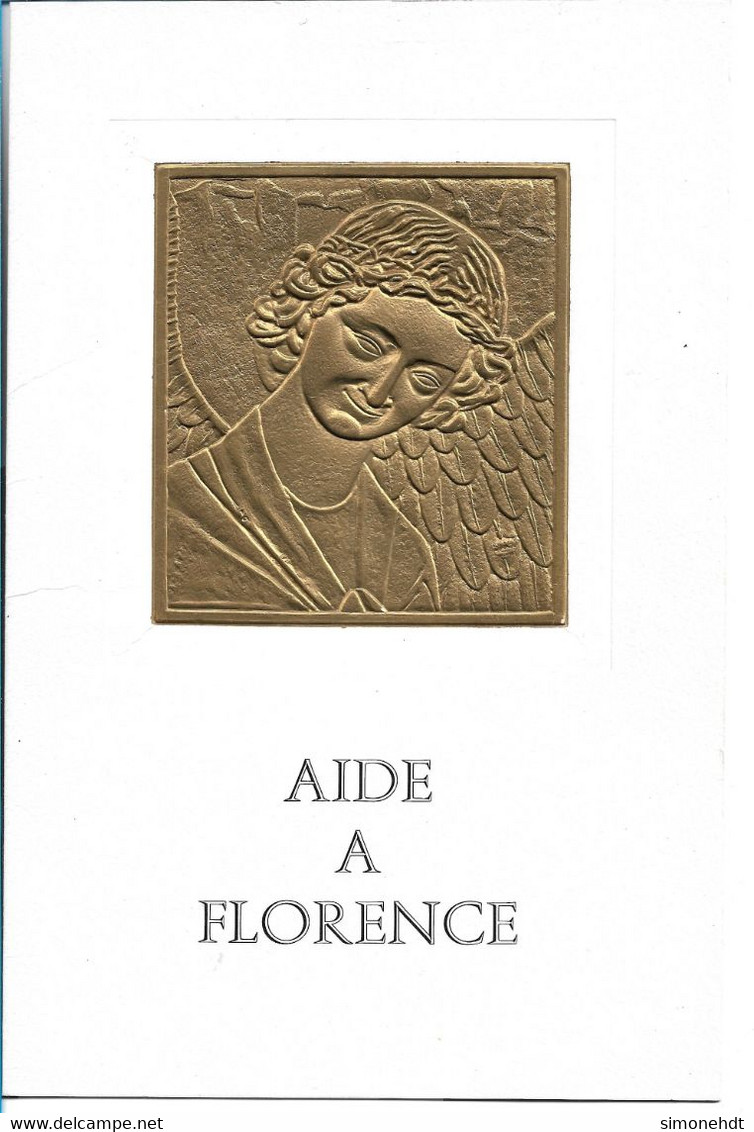 REIMS - Plaquette Réalisée Par Pierre Bertrand à L'occasion Des Journées Philatéliques " D'AIDE A FLORENCE " En 1966 - Autres & Non Classés