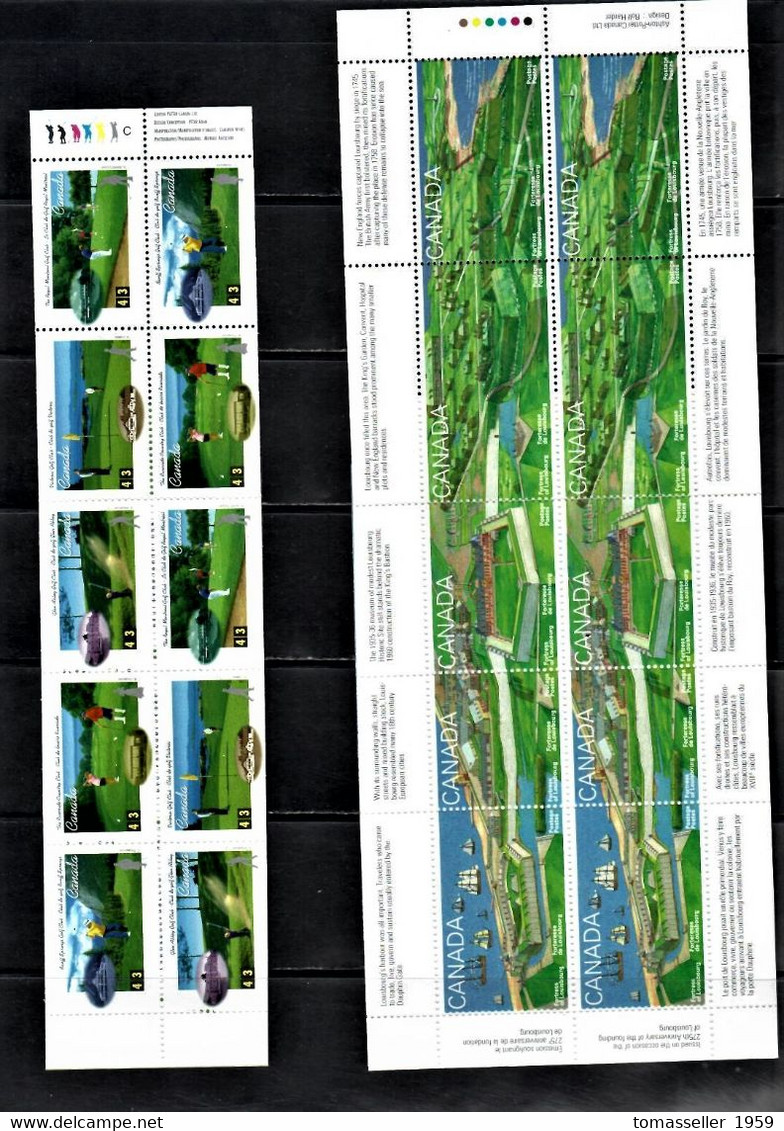 CANADA 1995  Year 10 Issues (7 St.+4 S/s+2 Book.) - Complete Years