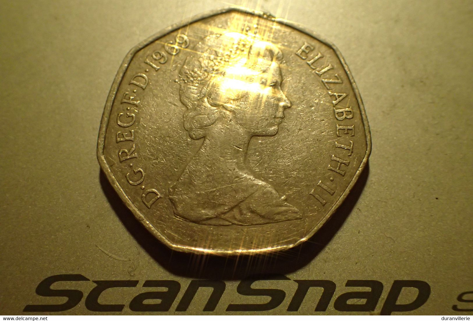 Grande-Bretagne - 50 New Pence Elizabeth II 1969 - 50 Pence