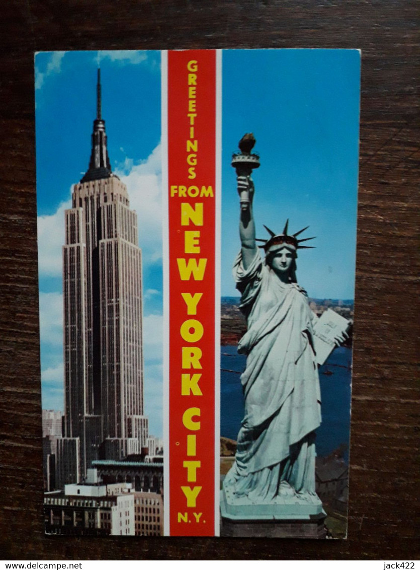 L21/1485 NEW YORK CITY . THE PLAYGROUND OF THE WORLD - Multi-vues, Vues Panoramiques