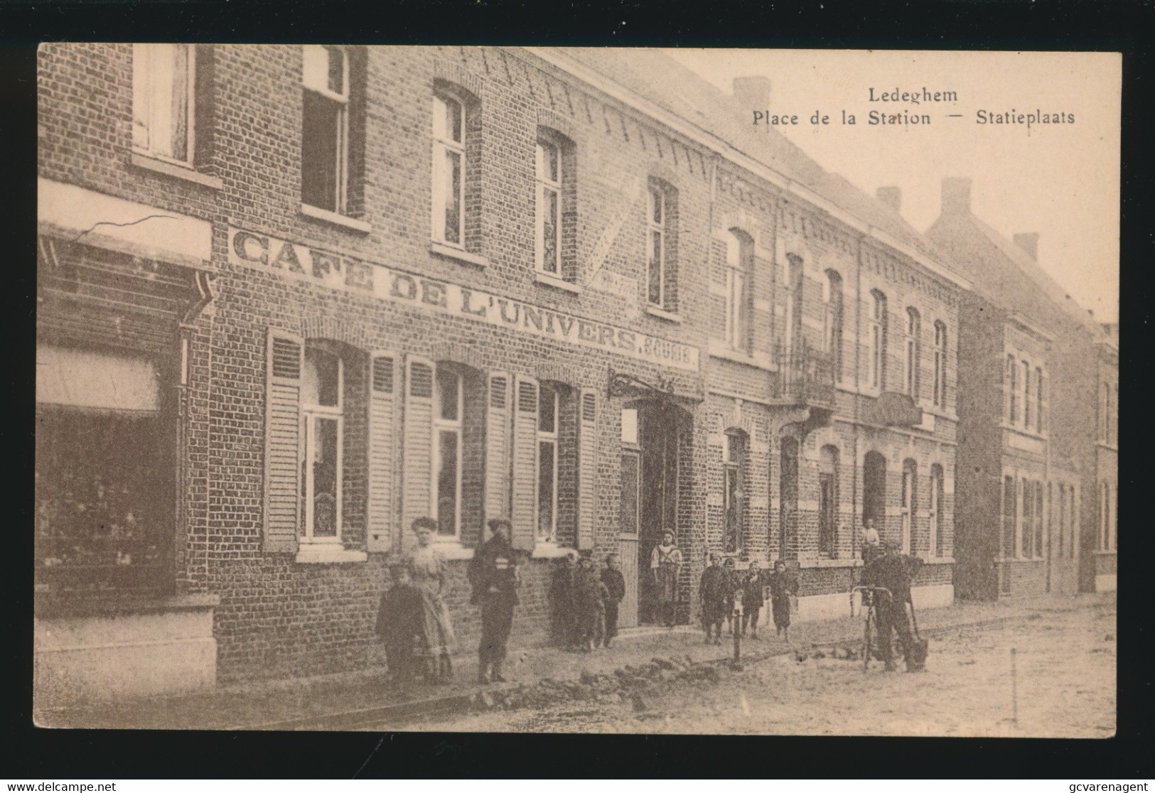 LEDEGHEM PLACE DE LA STATION   STATIEPLAATS - Ledegem