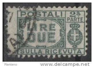 PIA -  Luogotenenza - 1946  :  Pacchi  Postali  - (SAS 61) - Postal Parcels