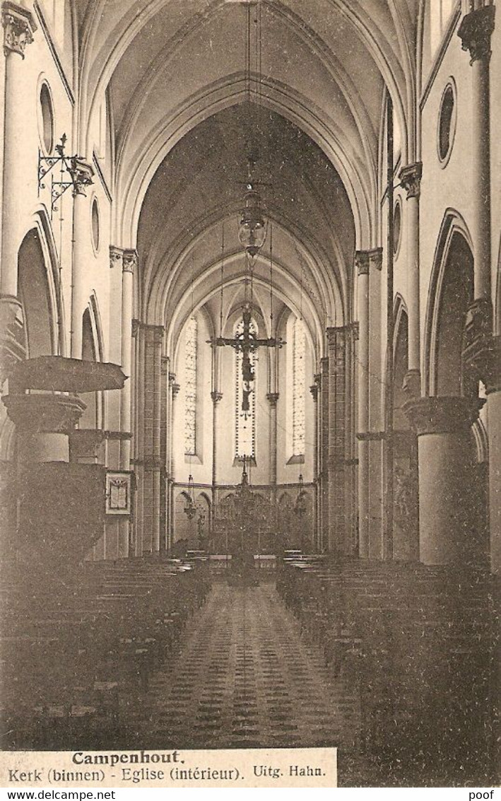 Campenhout / Kampenhout : Kerk Binnenzicht - Kampenhout