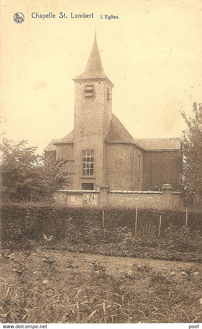 Lasne : Chapelle St. Lambert -- L'Eglise 1929 - Lasne