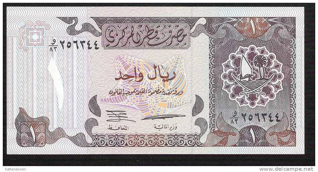 QATAR  P14b   1  RIYAL      1996    UNC. - Qatar