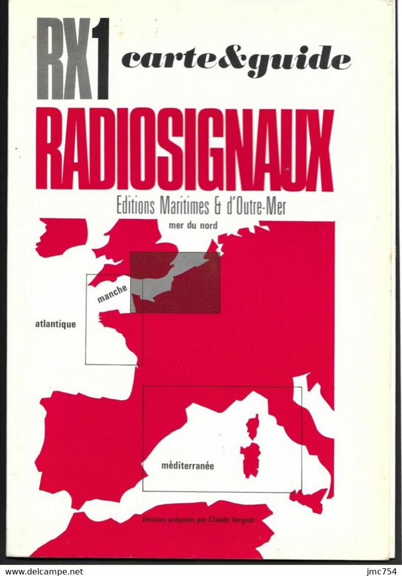 Carte De Radionavigation Maritime à L'échelle 1:500.000ème.  Manche Est - Mer Du Nord Sud.  Ed. Maritime Et D'Outre-Mer. - Seekarten