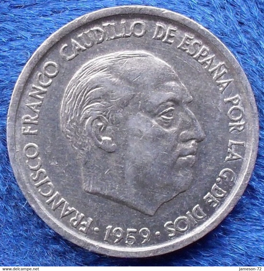 SPAIN - 10 Centimos 1959 KM#790 Francisco Franco (1936-1975) - Edelweiss Coins - Otros & Sin Clasificación