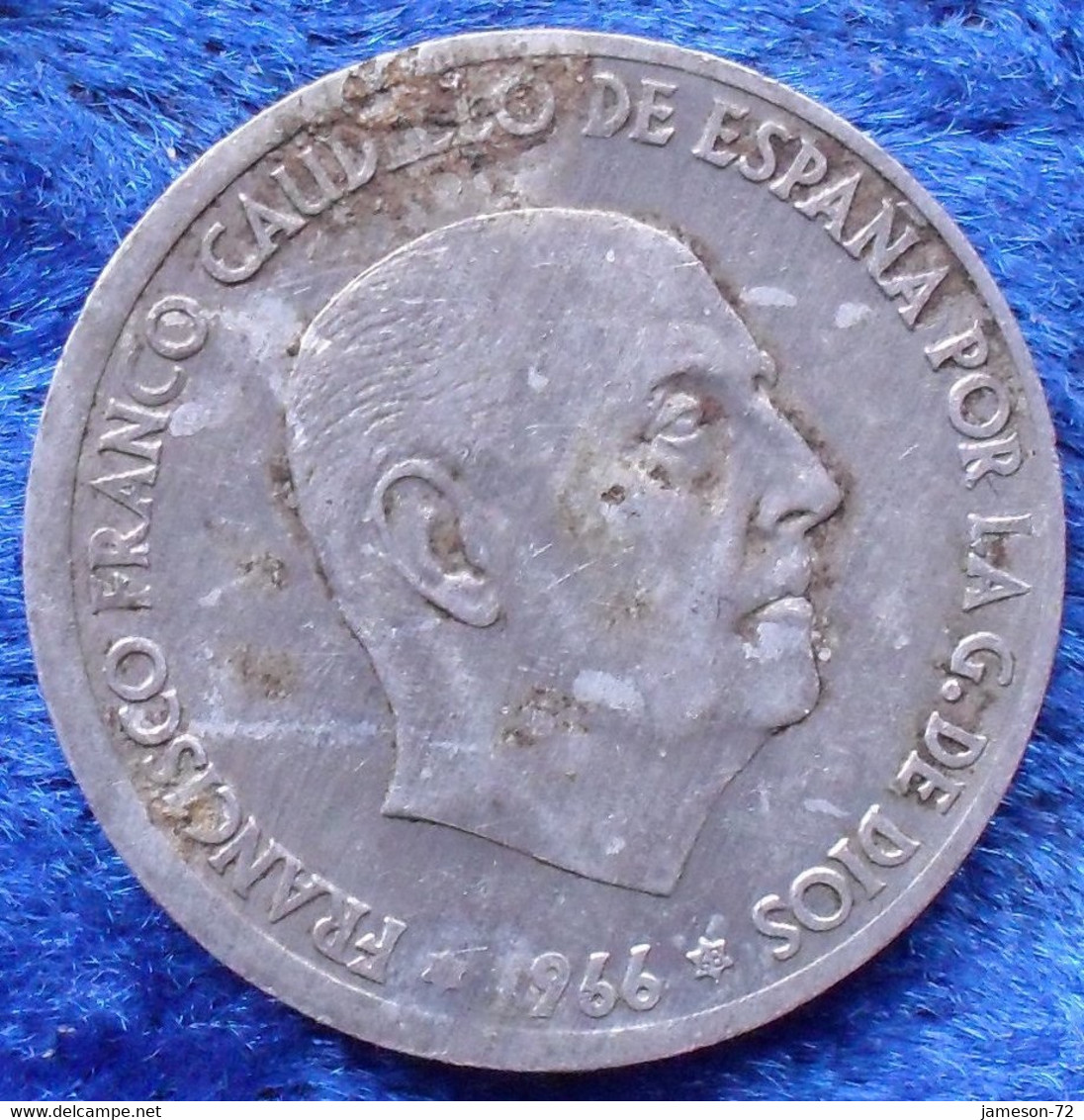 SPAIN - 50 Centimos 1966 *68 KM# 795 F. Franco (1936-1975) - Edelweiss Coins - Otros & Sin Clasificación