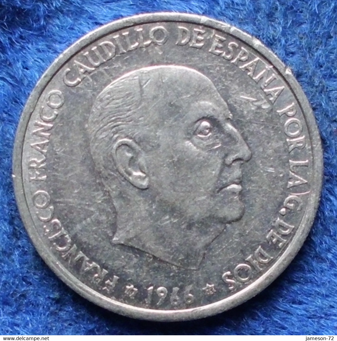 SPAIN - 50 Centimos 1966 *73 KM# 795 F. Franco (1936-1975) - Edelweiss Coins - Other & Unclassified
