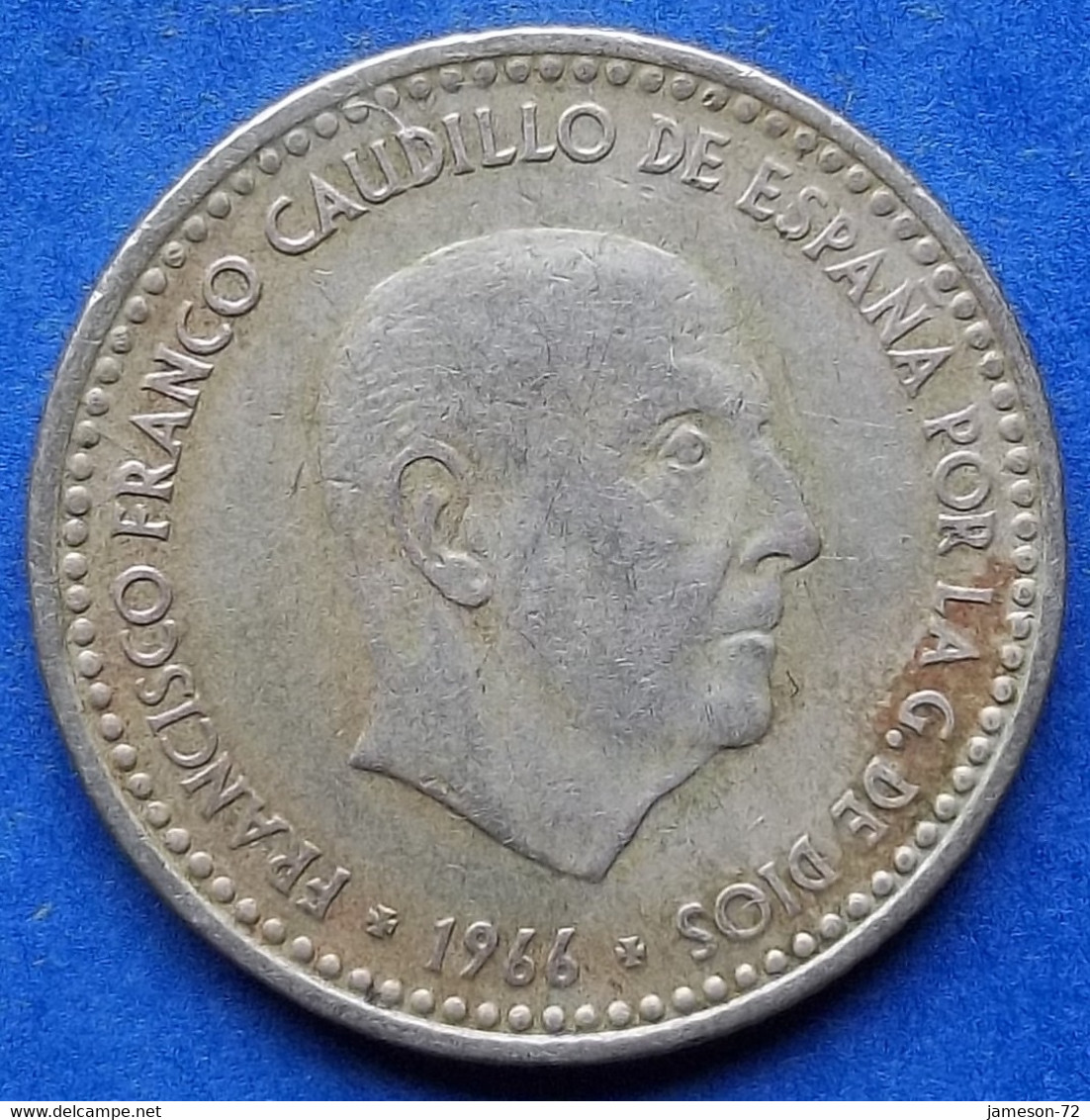 SPAIN - 1 Peseta 1966 *70 KM#796 Francisco Franco (1936-1975) - Edelweiss Coins - Altri & Non Classificati