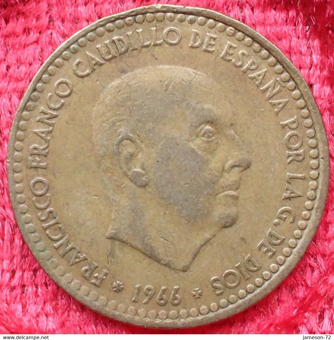 SPAIN - 1 Peseta 1966 *72 KM#796 Francisco Franco (1936-1975) - Edelweiss Coins - Altri & Non Classificati