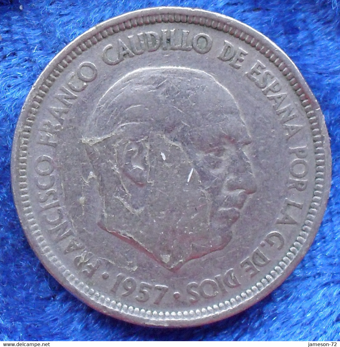 SPAIN - 5 Pesetas 1957 *?? KM#786 F. Franco (1936-1975) - Edelweiss Coins - Autres & Non Classés