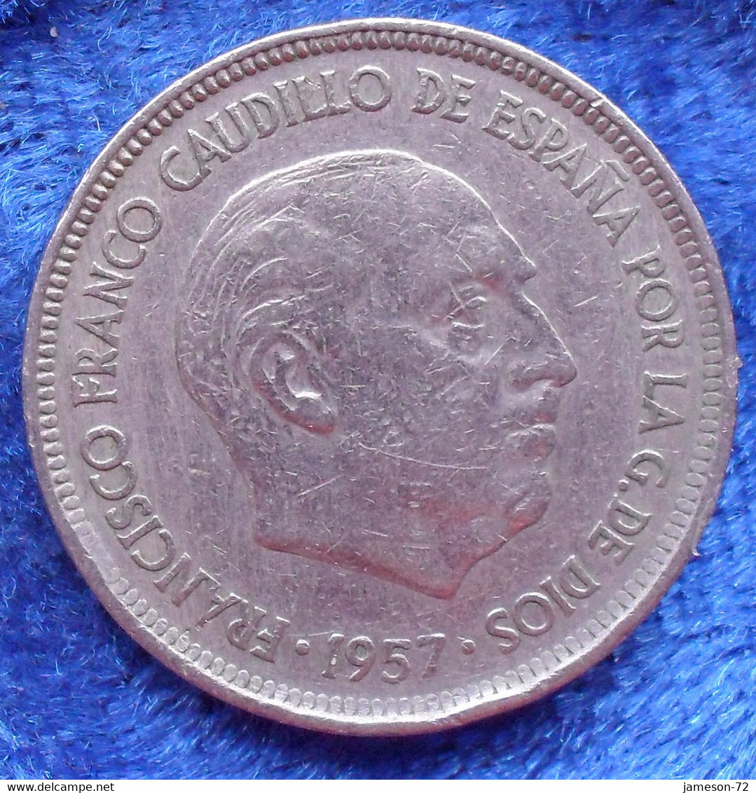 SPAIN - 5 Pesetas 1957 *59 KM#786 F. Franco (1936-1975) - Edelweiss Coins - Altri & Non Classificati