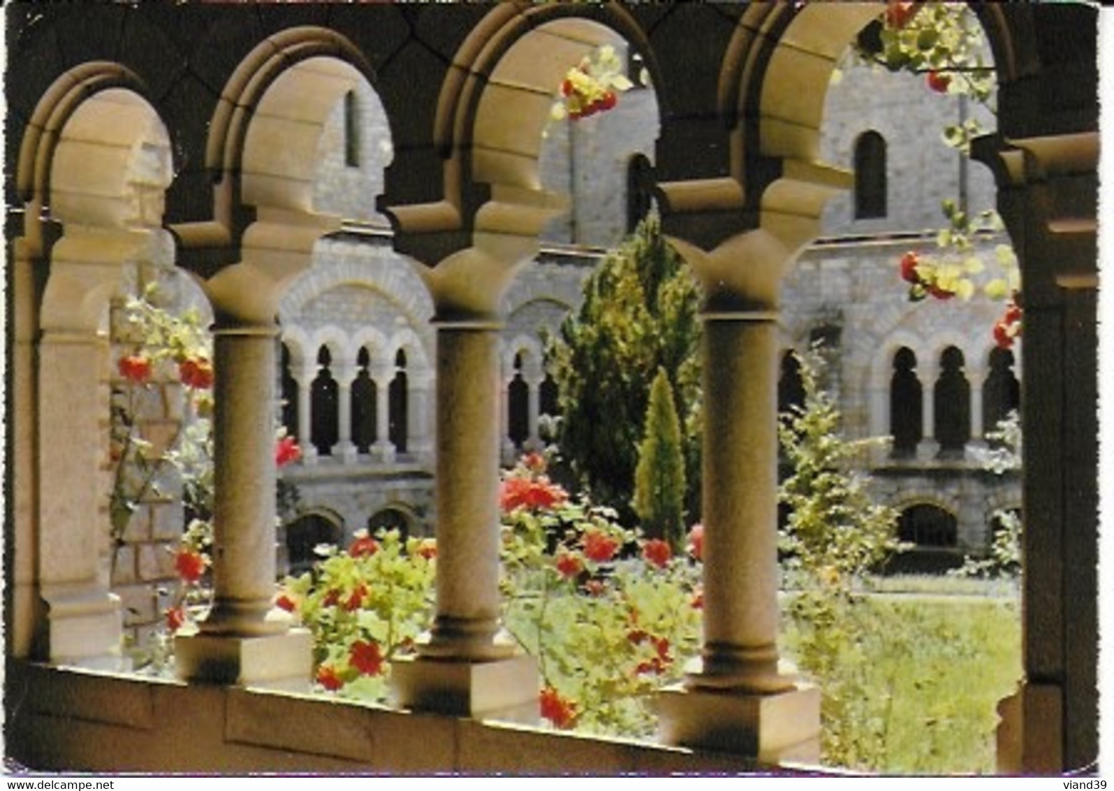 Dourgne - Abbaye Saint Benoit D'En-Calcat  : Vue Intérieure Du Cloître - Dourgne