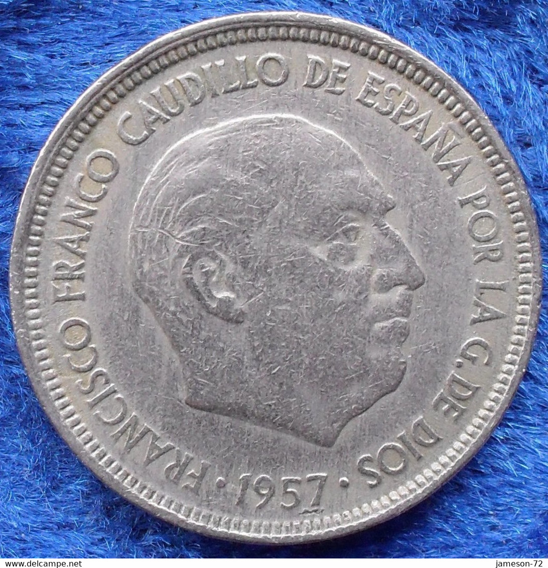 SPAIN - 5 Pesetas 1957 *67 KM# 786 F. Franco (1936-1975) - Edelweiss Coins - Autres & Non Classés