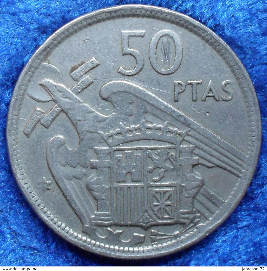 SPAIN - 50 Pesetas 1957 *?? KM# 788 F. Franco (1936-1975) - Edelweiss Coins - Otros & Sin Clasificación