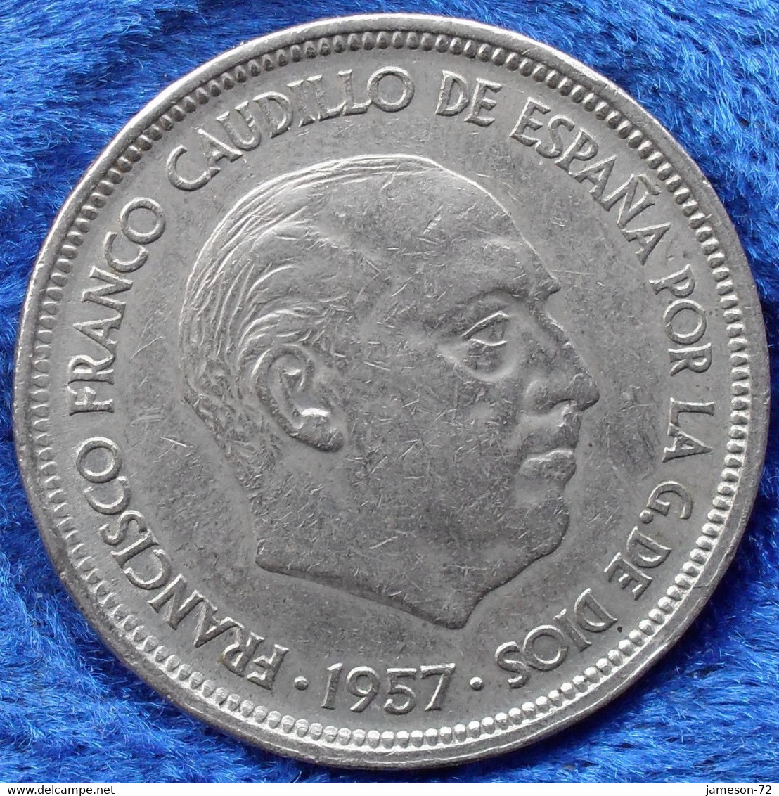 SPAIN - 50 Pesetas 1957 *58 KM# 788 F. Franco (1936-1975) - Edelweiss Coins - Altri & Non Classificati