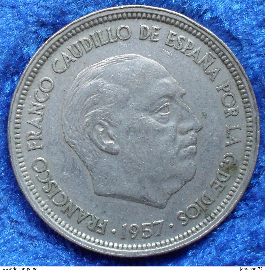 SPAIN - 50 Pesetas 1957 *60 KM# 788 F. Franco (1936-1975) - Edelweiss Coins - Altri & Non Classificati