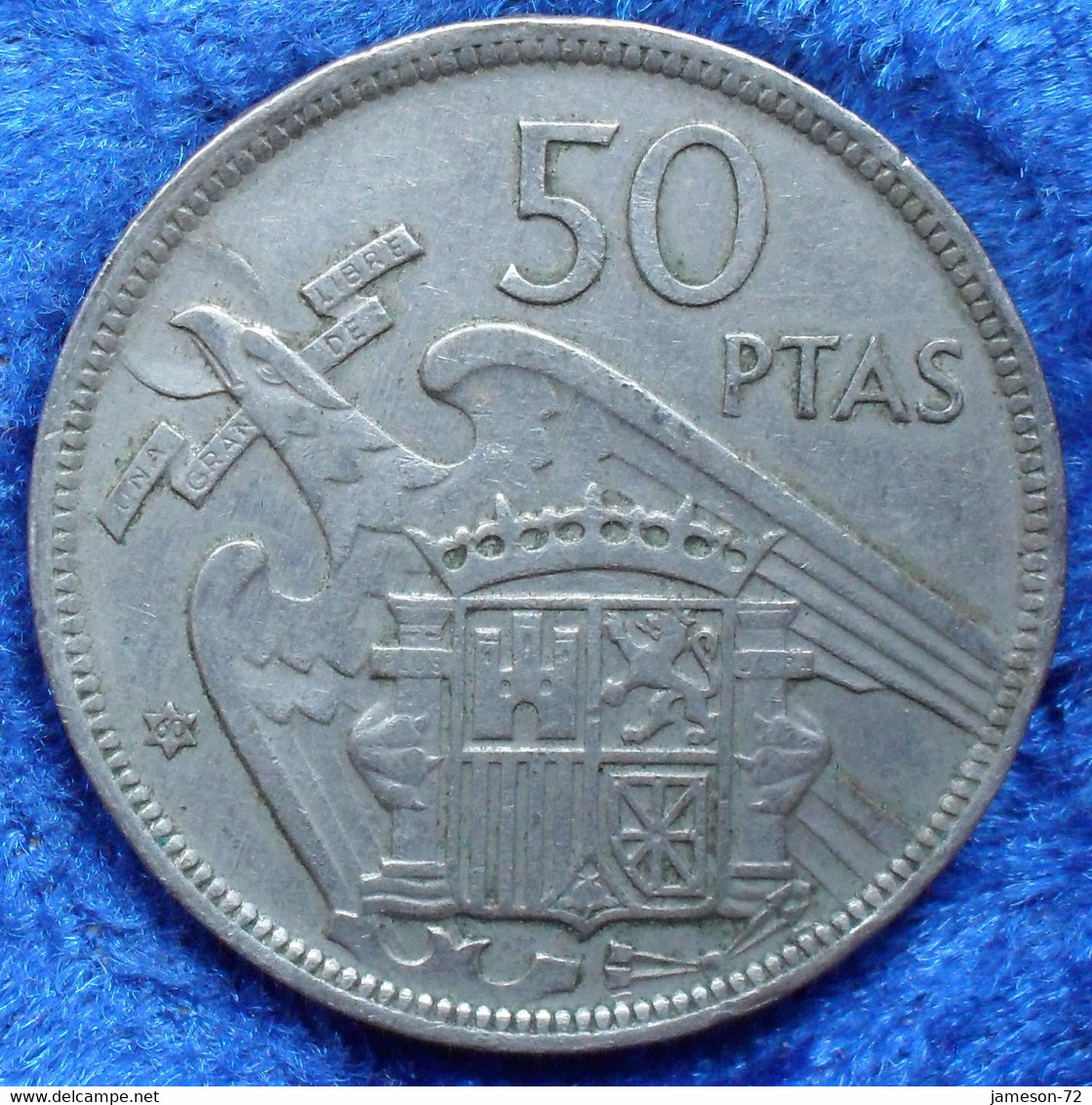 SPAIN - 50 Pesetas 1957 *60 KM# 788 F. Franco (1936-1975) - Edelweiss Coins - Otros & Sin Clasificación