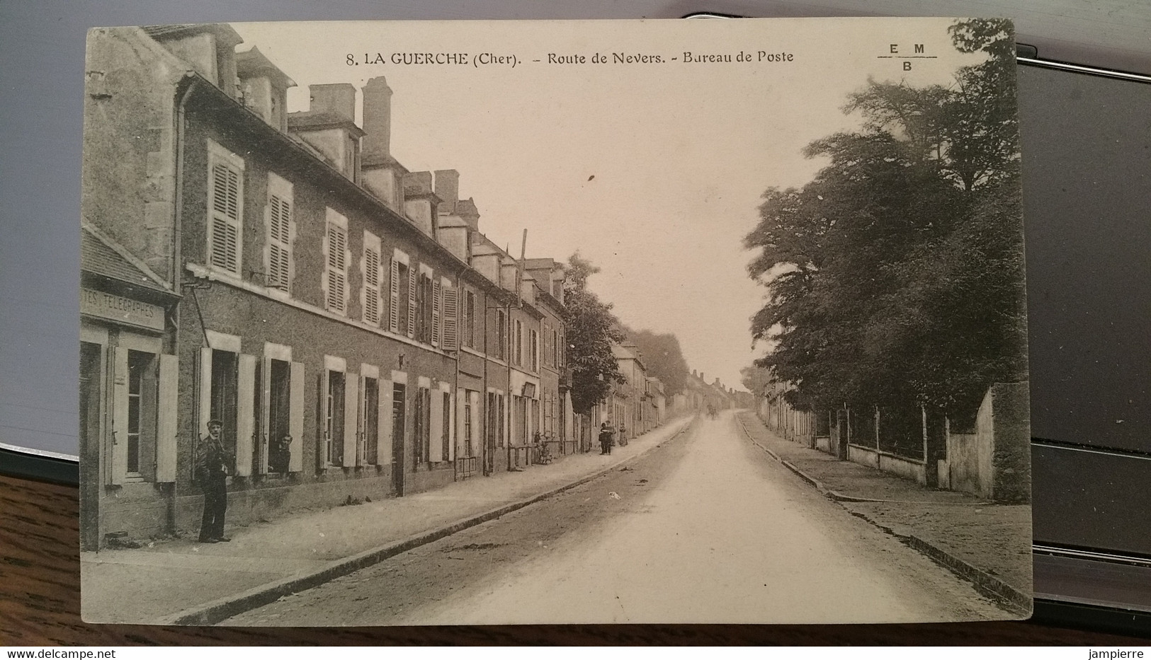 8 - La Guerche (Cher) : N°8 - Route De Nevers -Bureau De Poste - La Guerche Sur L'Aubois