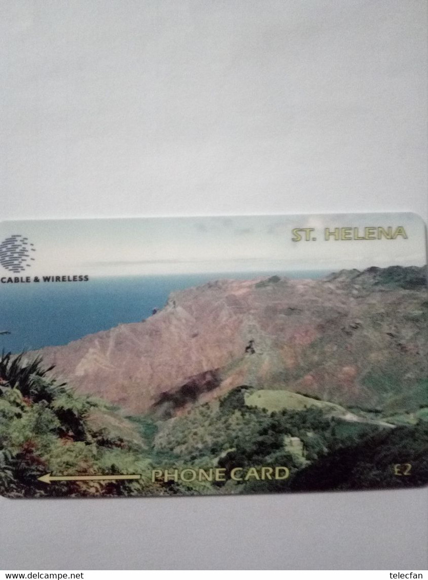 ST HELENE SANDY BAY N° 325CSHC..... 2£ 2000 EX UT - Isola Sant'Elena