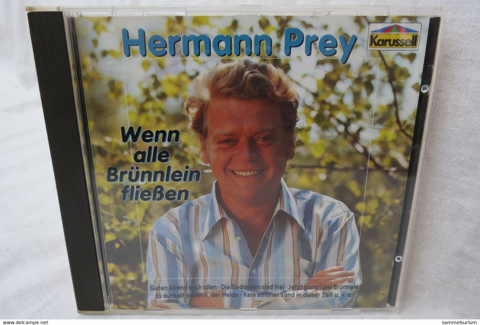 CD "Hermann Prey" Wenn Alle Brünnlein Fließen - Other - German Music
