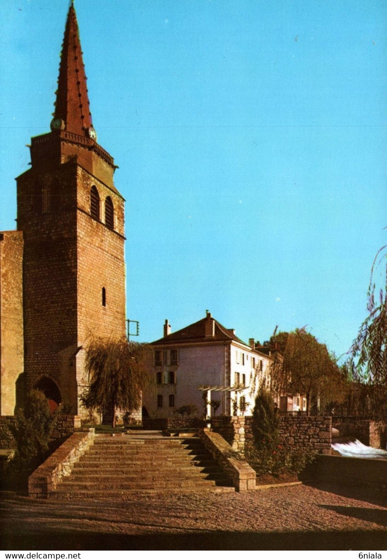 5148  Carte Postale  SAINT GIRONS   ( EGLISE)    09 Ariège - Saint Girons