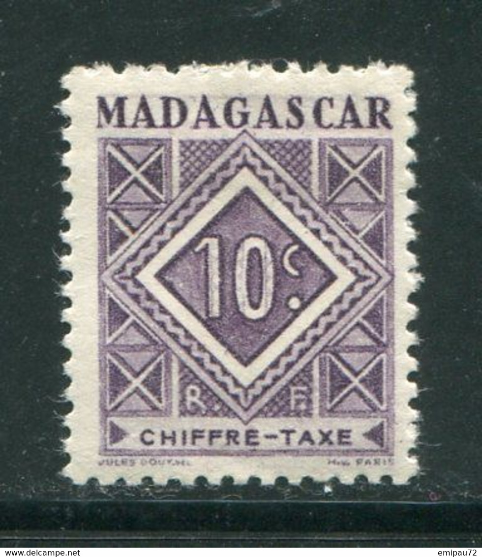 MADAGASCAR- Taxe Y&T N°31- Neuf Avec Charnière * - Timbres-taxe