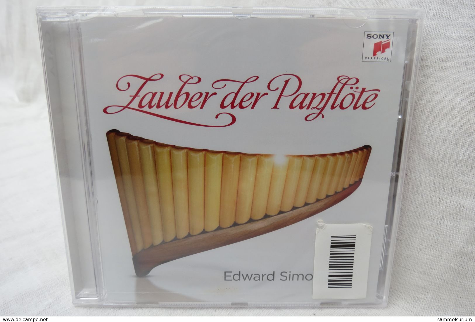 CD "Edward Simoni" Zauber Der Panflöte (orig. Eingeschweißt) - Instrumentaal