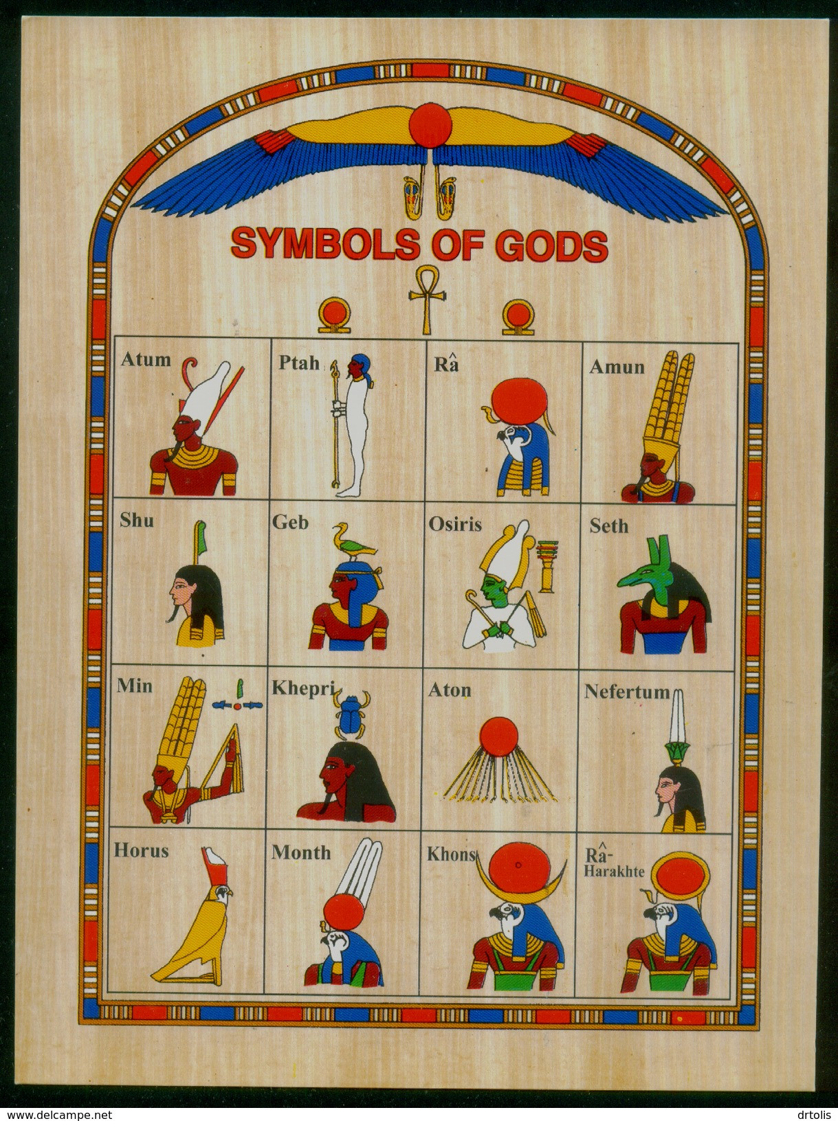 EGYPT / EGYPTOLOGY / SYMBOLS OF GODDESSES / HATHOR / ISIS / NEPHTHYS / MAAT / SELKIS / SESHAT - Musées