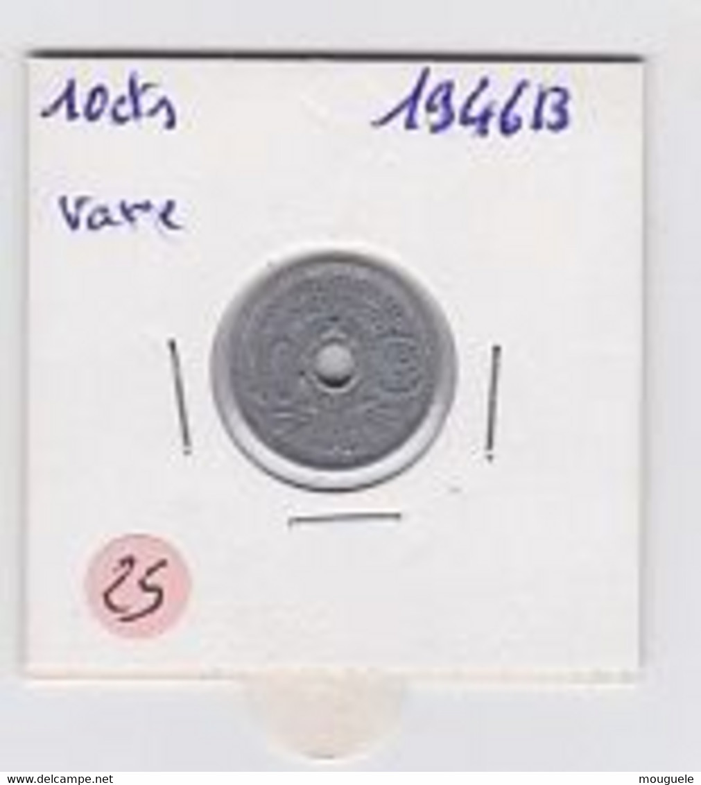 10 Cts. Lindauer Gouvernement Provisoire   1946B   SPL - 10 Centimes