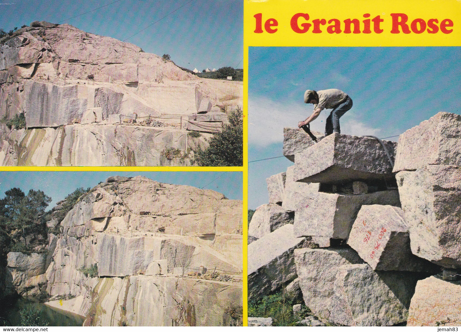 CP 22 LE GRANIT ROSE - Exploité En Carrières - Perros-Guirec   (lot Pat 132) - Mines
