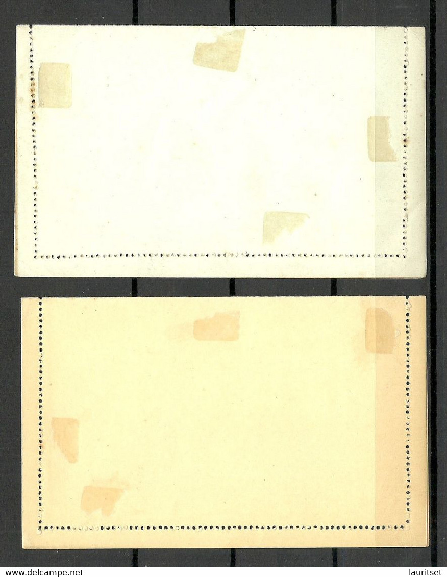 MACAU 1903/1905 Postal Stationery Ganzsachen Kartenbriefe Cartao Postal, Unused - Brieven En Documenten