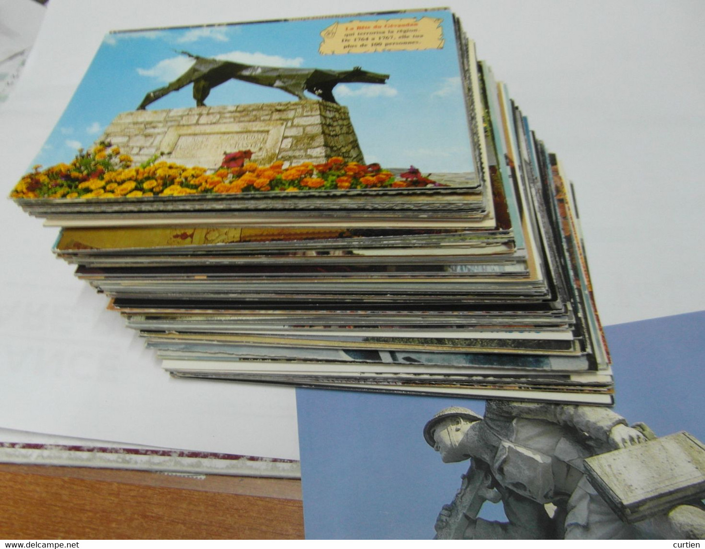 MONUMENTS -  STATUE . Divers Lieux De France .  Lot De 125 Cartes - 100 - 499 Postkaarten