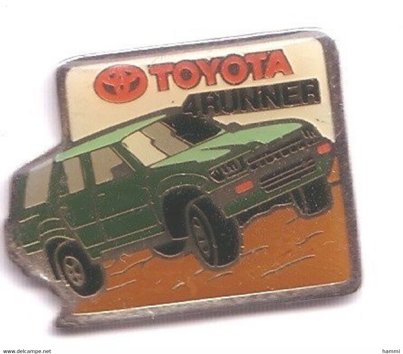 VP41 Pin's TOYOTA 4x4 RUNNER Verte Achat Immédiat - Toyota