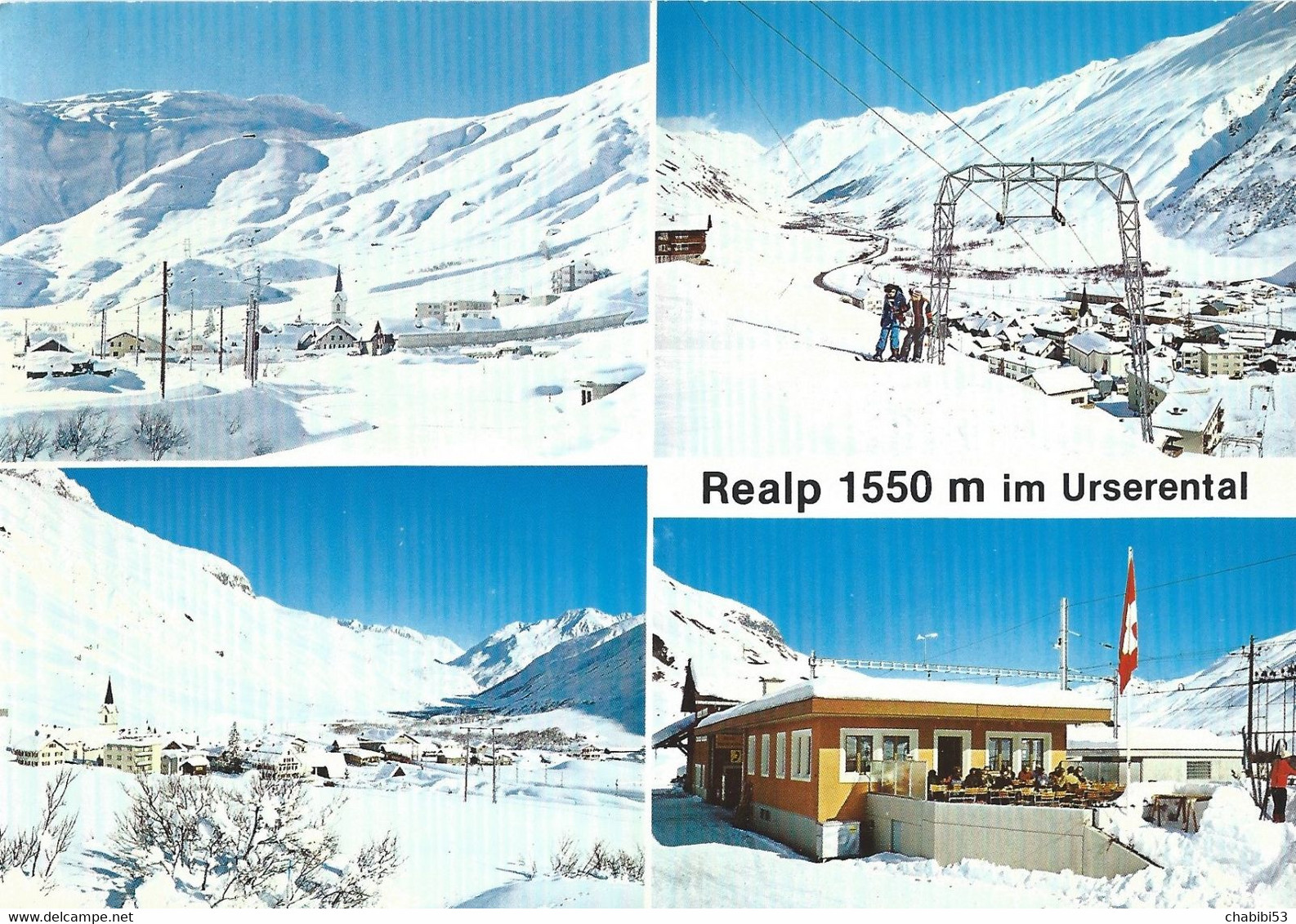 SUISSE - REALP1550 M   - Famille WALKER-BUELER - MUTIVUES - Realp