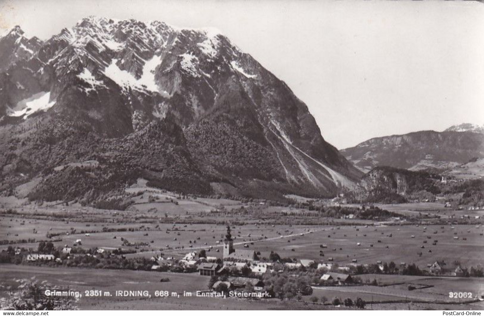 1911 - Österreich - Steiermark , Irdning Im Ennstal , Grimming , Panorama - Gelaufen 1965 - Irdning