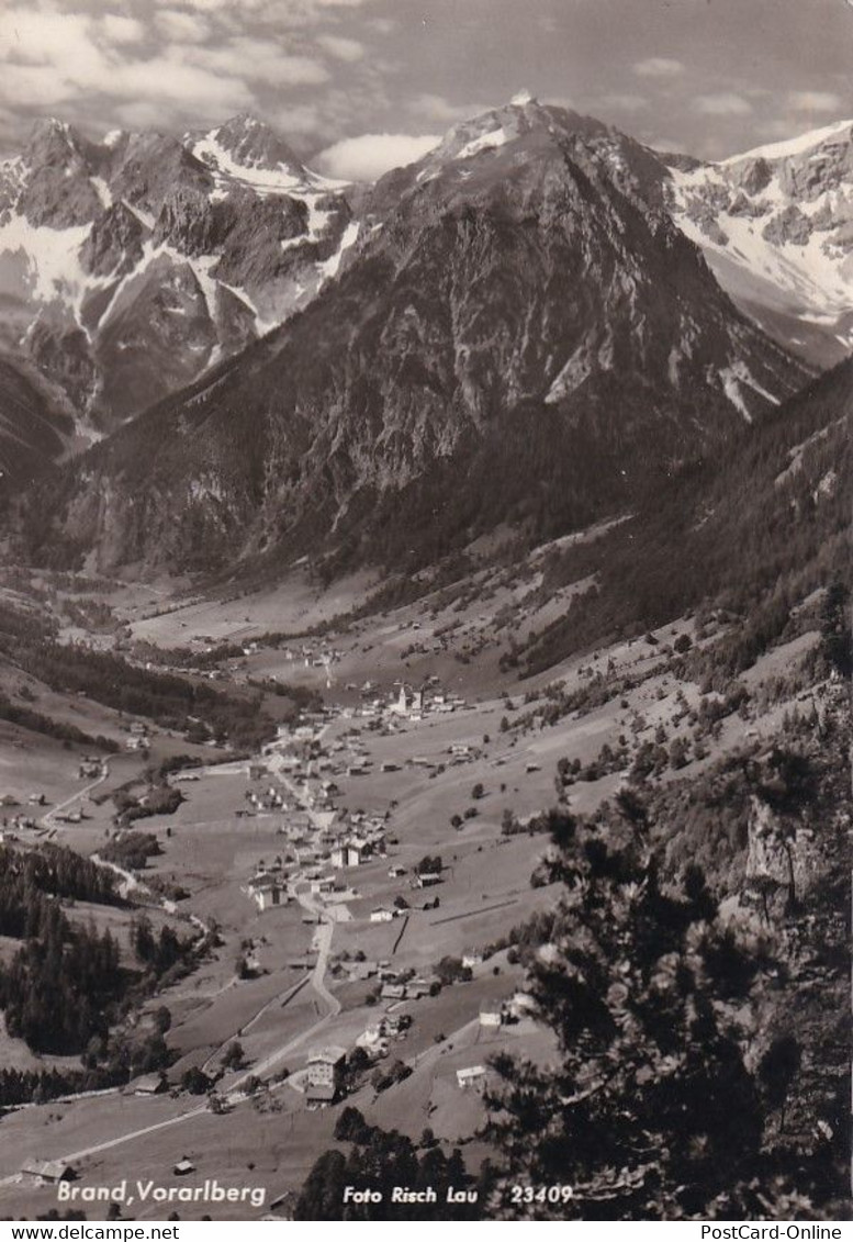 1915 - Österreich - Vorarlberg , Brand , Panorama - Gelaufen - Brandertal